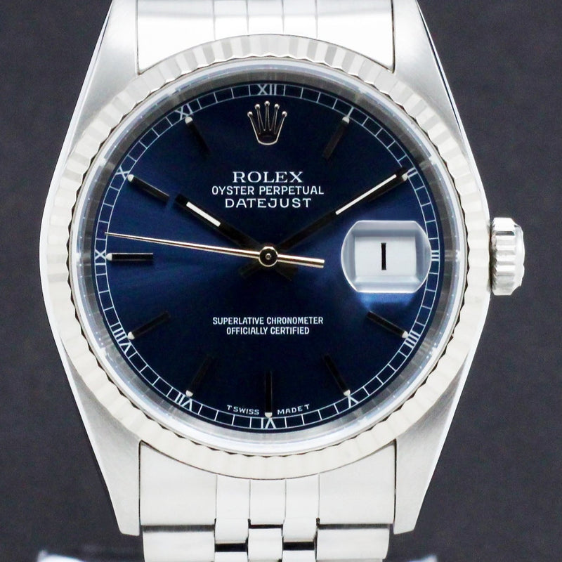 Rolex Datejust 16234 - 1996 - Rolex horloge - Rolex kopen - Rolex heren horloge - Trophies Watches