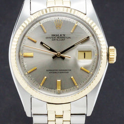 Rolex Datejust 1601 - 1969 - goud/staal - two/tone - Rolex horloge - Rolex kopen - Rolex heren horloge - Trophies Watches