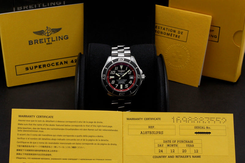 Breitling Superocean 42 A17364 - 2012 - Breitling horloge - Breitling kopen - Breitling heren horloge - Trophies Watches