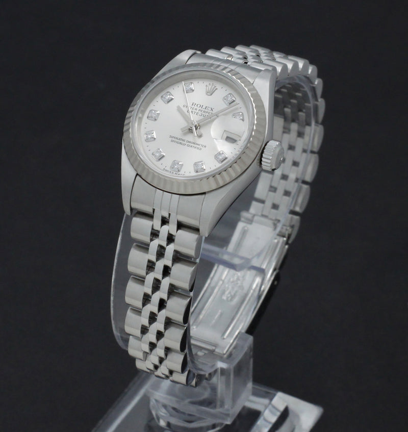 Rolex Oyster Perpetual Lady Datejust 79174G - 2001 - Rolex horloge - Rolex kopen - Rolex dames horloge - Trophies Watche