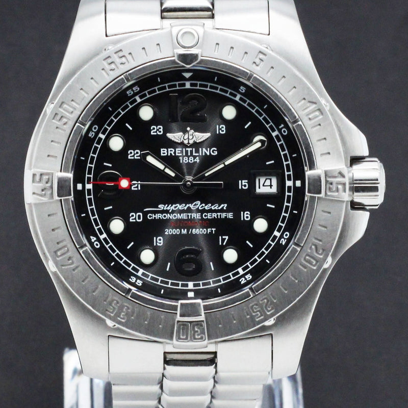 Breitling Superocean SteelFish A17390 - 2001 - Breitling horloge - Breitling kopen - Breitling heren horloge - Trophies Watches