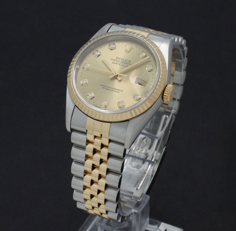 Rolex Datejust 16233G - 1995 - Rolex horloge - Rolex kopen - Rolex heren horloge - Trophies Watches