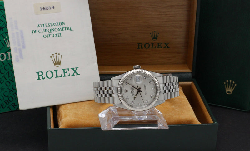 Rolex Datejust 16014G - 1988 - Rolex horloge - Rolex kopen - Rolex heren horloge - Trophies Watches