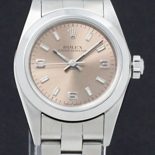 Rolex Oyster Perpetual 76080 - 2002 - Rolex horloge - Rolex kopen - Rolex dames horloge - Trophies Watches