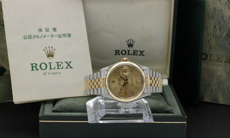 Rolex Datejust 16013 - 1979 - Rolex horloge - Rolex kopen - Rolex heren horloge - Trophies Watches