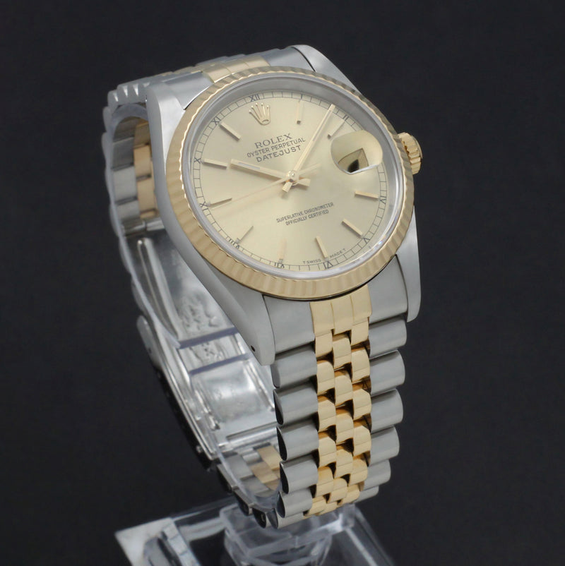 Rolex Datejust 16233 - 1989 - Rolex horloge - Rolex kopen - Rolex heren horloge - Trophies Watches