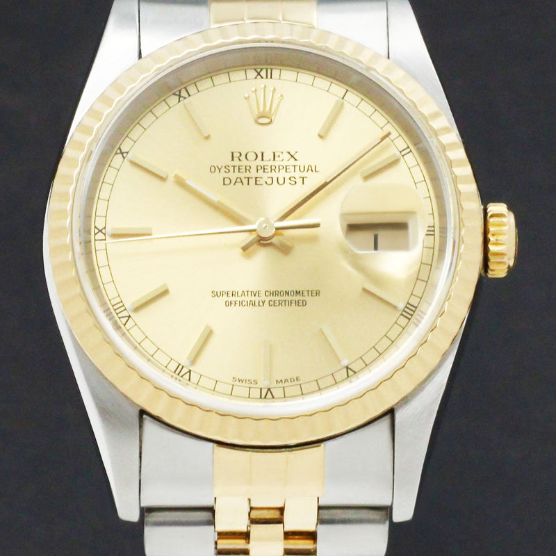 Rolex Datejust 16233 - 2001 - Rolex horloge - Rolex kopen - Rolex heren horloge - Trophies Watches