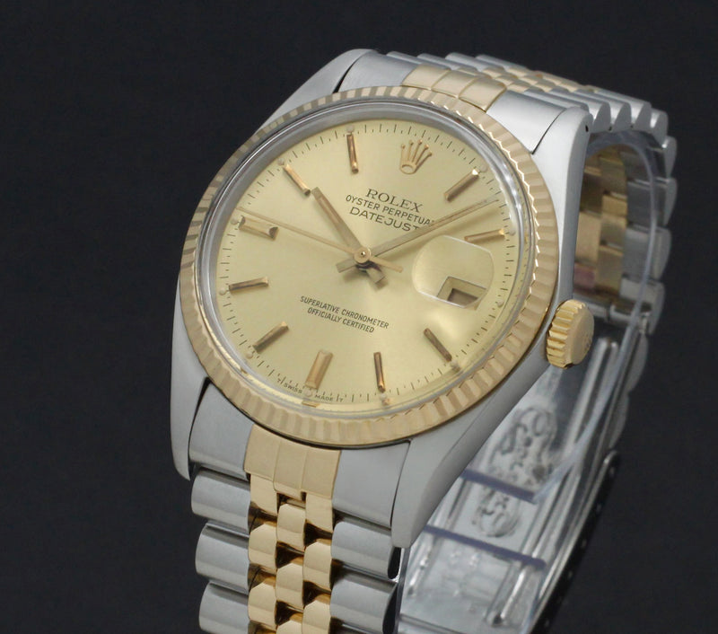 Rolex Datejust 16013 - 1985 - Rolex horloge - Rolex kopen - Rolex heren horloge - Trophies Watches