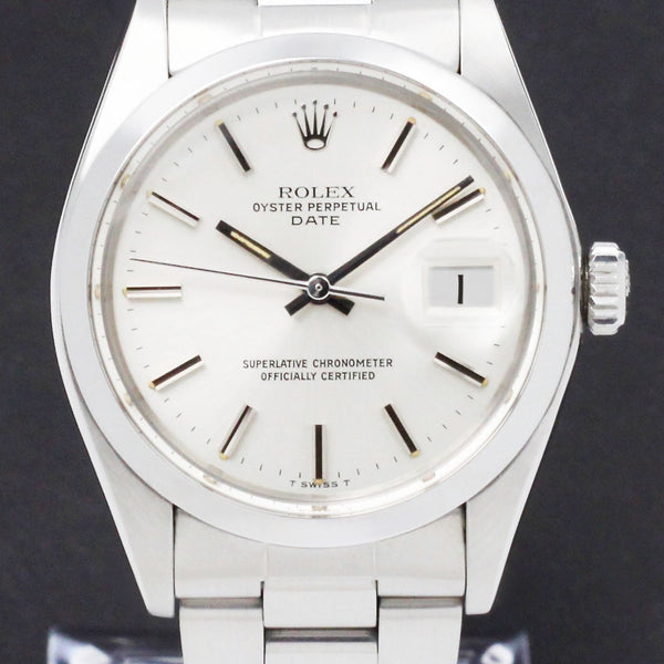 Rolex Oyster Perpetual Date 1500 - 1974 - Sigma Dial - Rolex horloge - Rolex kopen - Rolex heren horloge - Trophies Watches