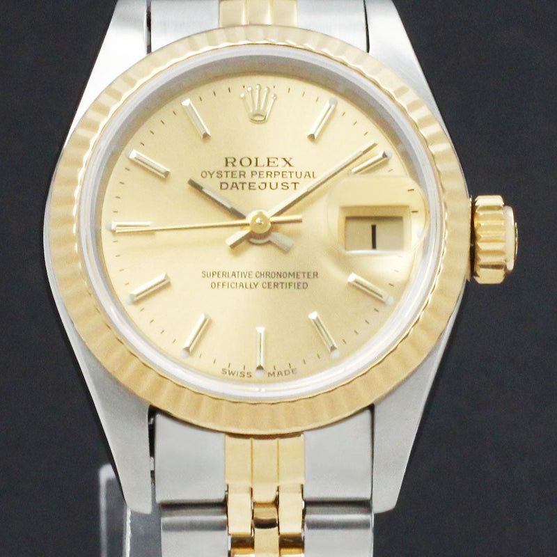 Rolex Lady-Datejust 69173 - 1987 - Rolex horloge - Rolex kopen - Rolex dames horloge - Trophies Watches