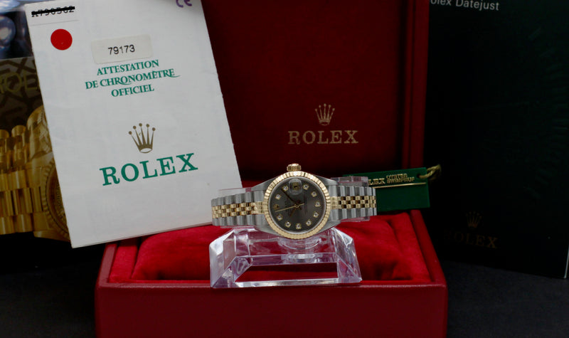 Rolex Lady-Datejust 79173G - 2000 - Rolex horloge - Rolex kopen - Rolex dames horloge - Trophies Watches