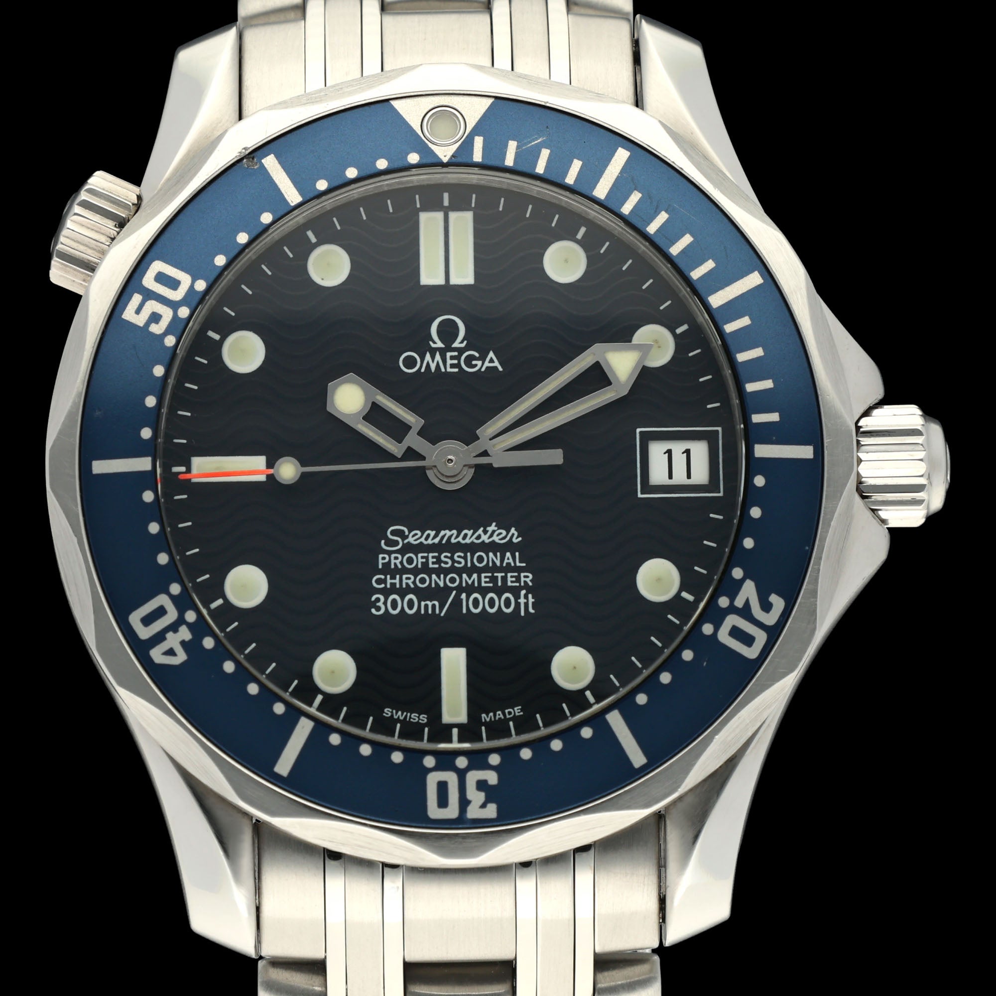 Omega Seamaster Diver 300 M 2551.80.00- 1999 - Omega horloge - Omega kopen - Omega heren horloge - Trophies Watches
