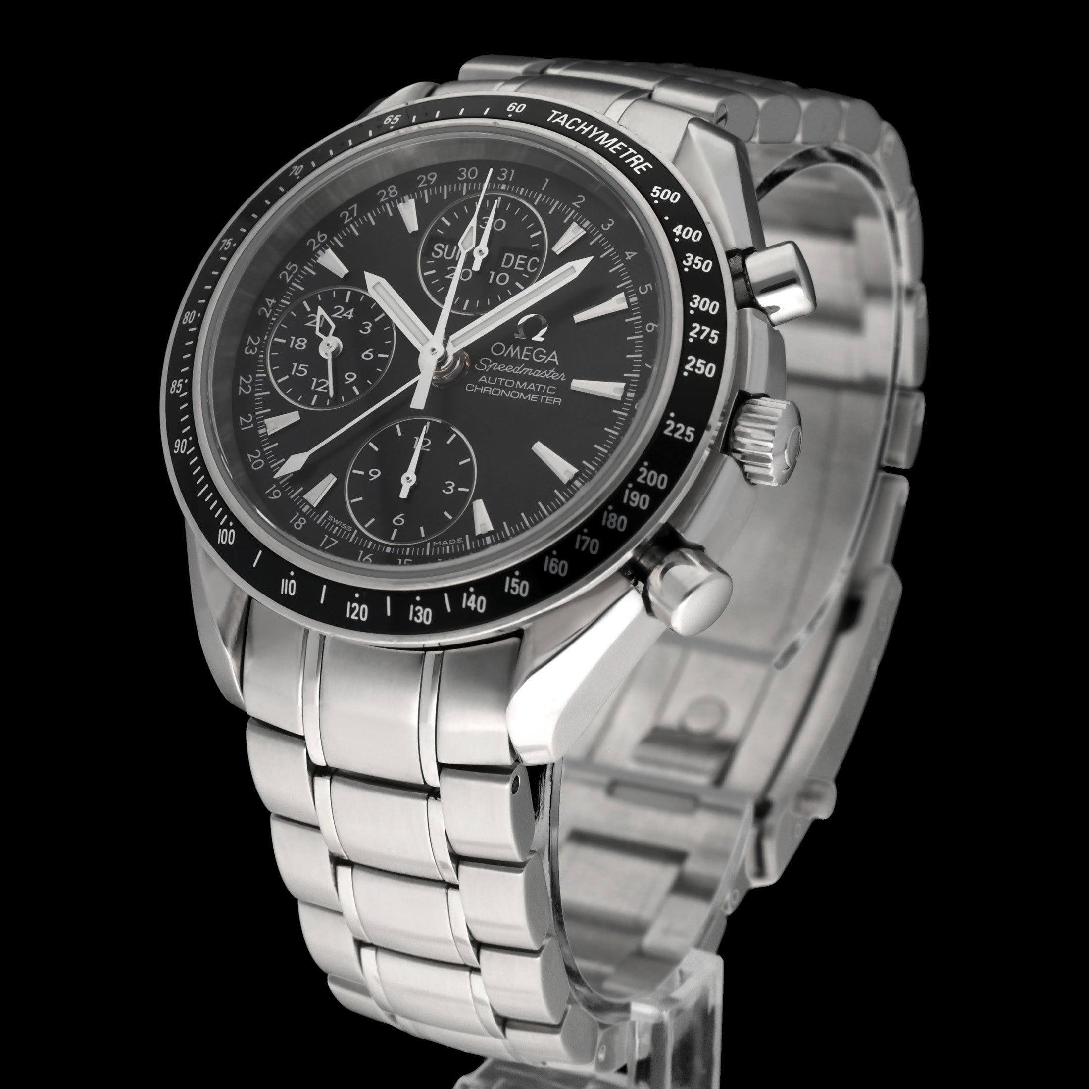 Omega Speedmaster Day Date 3220.50.00 - 2008 - Omega horloge - Omega kopen - Omega heren horloge - Trophies Watches