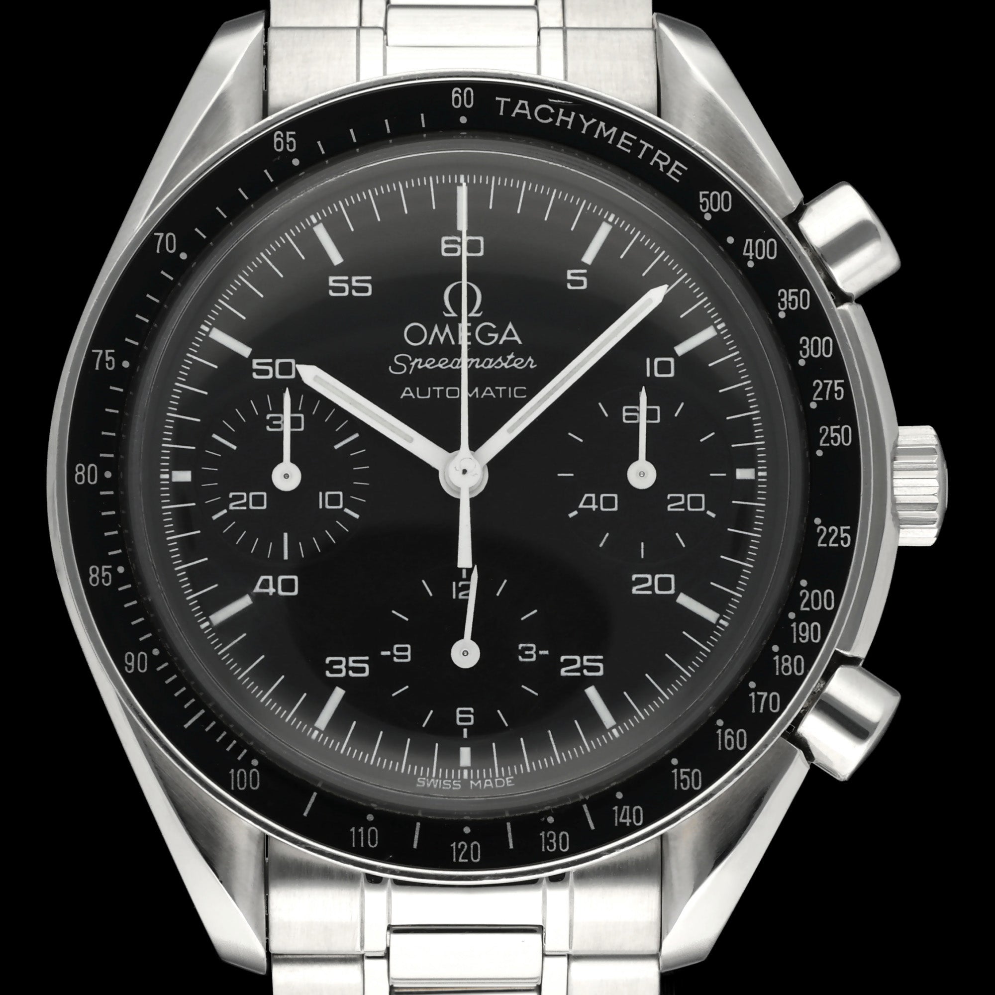 Omega Speedmaster Reduced 3510.50.00 - 2002 - Omega horloge - Omega kopen - Omega heren horloge - Trophies Watches