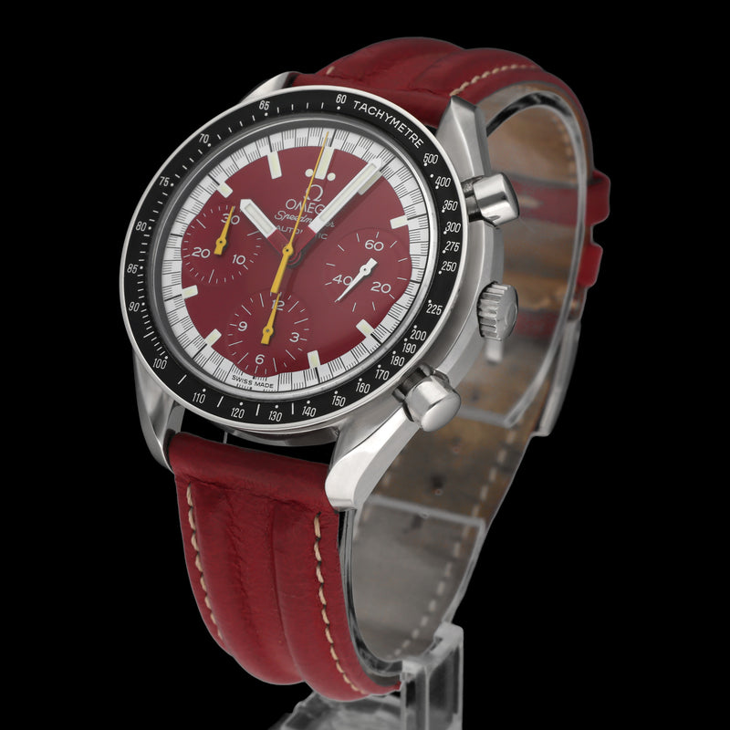 Omega Speedmaster Reduced Schumacher 3810.61.41 - 1998 - Omega horloge - Omega kopen - Omega heren horloge - Trophies Watches