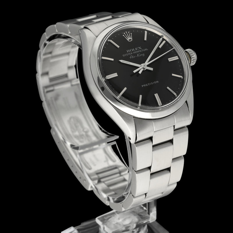 Rolex Air King Precision 5500 - 1972 - Rolex horloge - Rolex kopen - Rolex heren horloge - Trophies Watches