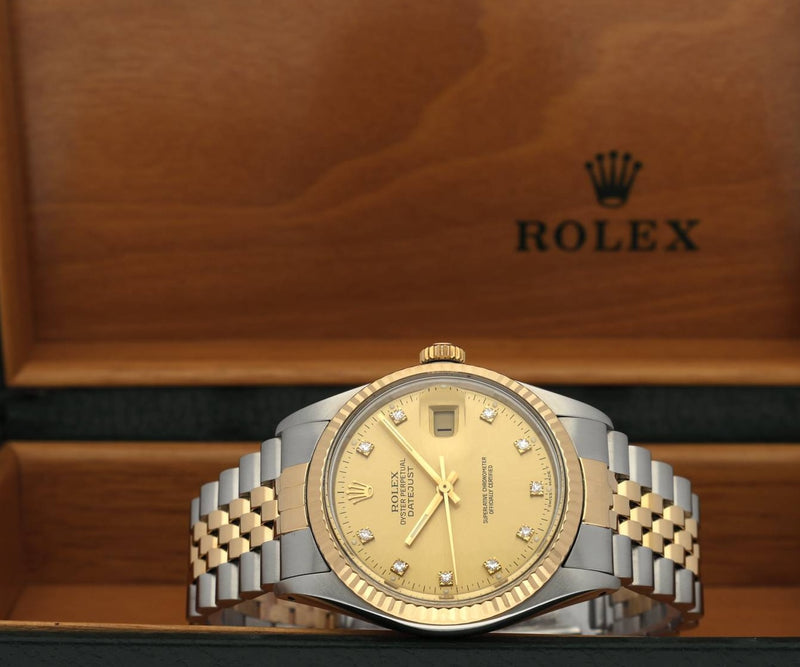 Rolex Datejust 16013G - 1987 - Rolex horloge - Rolex kopen - Rolex heren horloge - Trophies Watches