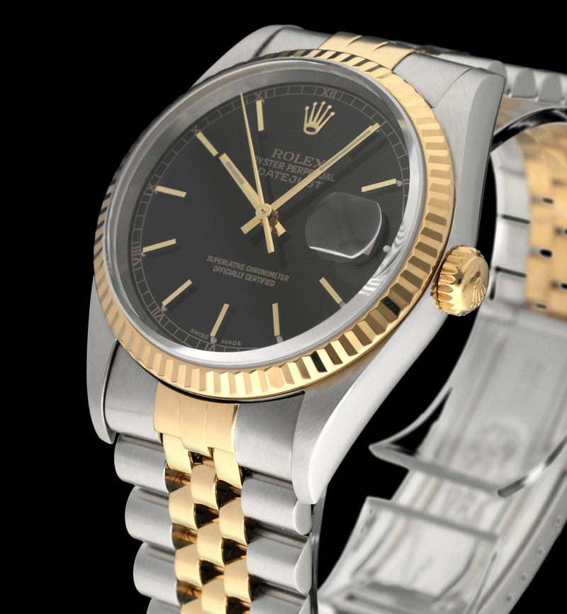 Rolex Datejust 16233 - 2003 - Rolex horloge - Rolex kopen - Rolex heren horloge - Trophies Watches