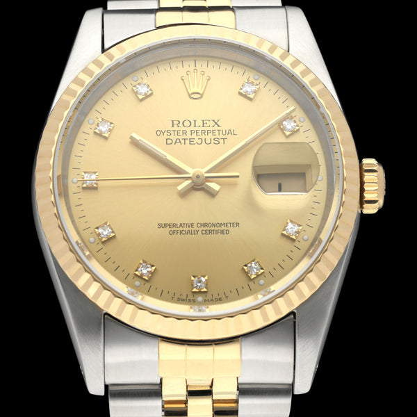 Rolex Datejust 16233G - 1991 - Rolex horloge - Rolex kopen - Rolex heren horloge - Trophies Watches
