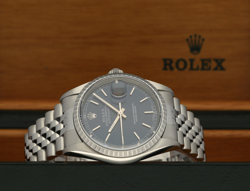 Rolex Datejust 16220 - 1997 - Rolex horloge - Rolex kopen - Rolex heren horloge - Trophies Watches