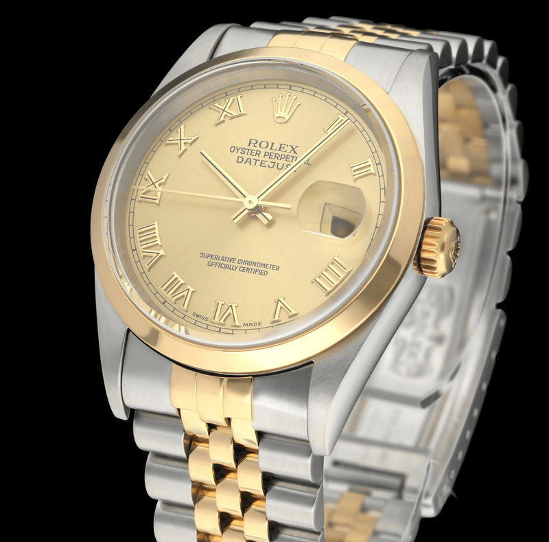 Rolex Datejust 16203 - 2000 - Rolex horloge - Rolex kopen - Rolex heren horloge - Trophies Watches