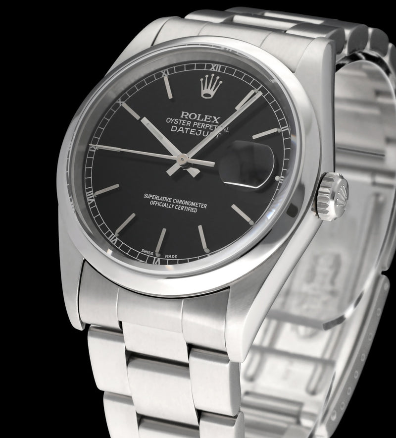 Rolex Datejust 16200 - 2000 - Rolex horloge - Rolex kopen - Rolex heren horloge - Trophies Watches