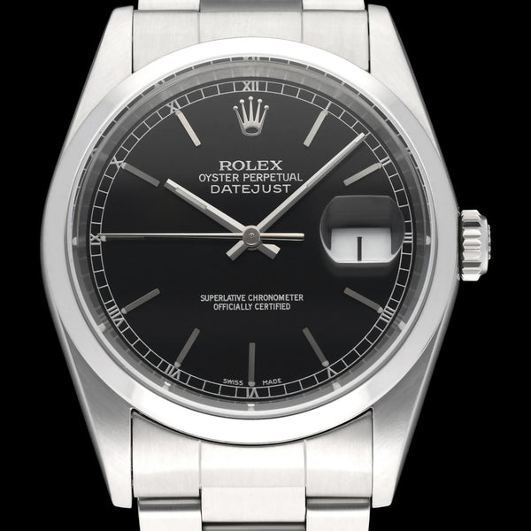 Rolex Datejust 16200 - 2000 - Rolex horloge - Rolex kopen - Rolex heren horloge - Trophies Watches