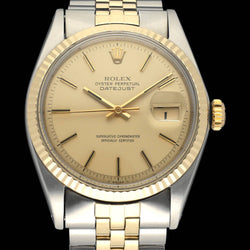 Rolex Datejust 1601 - 1970 - goud/staal - two/tone - Rolex horloge - Rolex kopen - Rolex heren horloge - Trophies Watches