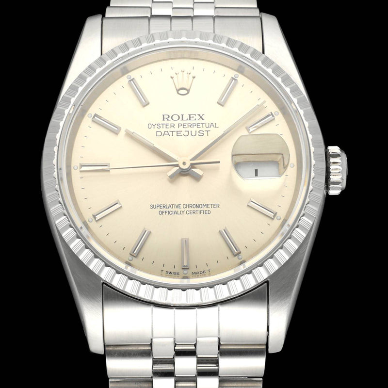 Rolex Datejust 16220 - 1989 - Rolex horloge - Rolex kopen - Rolex heren horloge - Trophies Watches