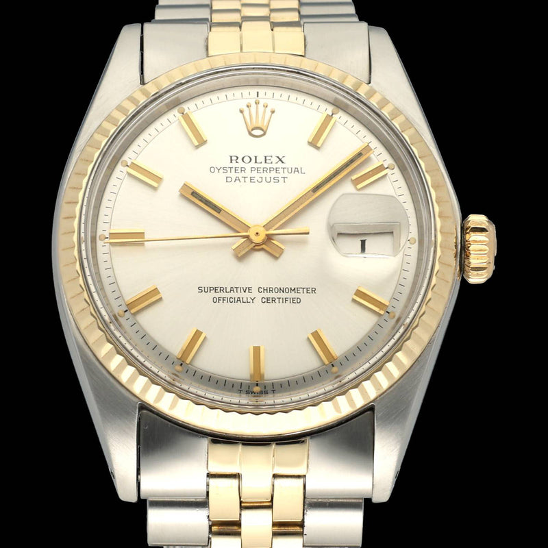 Rolex Datejust 1601 - 1971 - goud/staal - two/tone - Rolex horloge - Rolex kopen - Rolex heren horloge - Trophies Watches