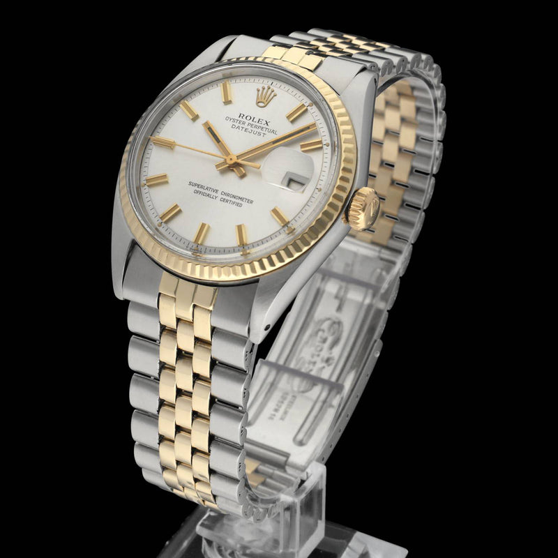 Rolex Datejust 1601 - 1971 - goud/staal - two/tone - Rolex horloge - Rolex kopen - Rolex heren horloge - Trophies Watches