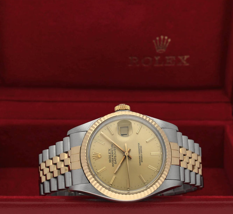 Rolex Datejust 16013 - 1987 - Rolex horloge - Rolex kopen - Rolex heren horloge - Trophies Watches