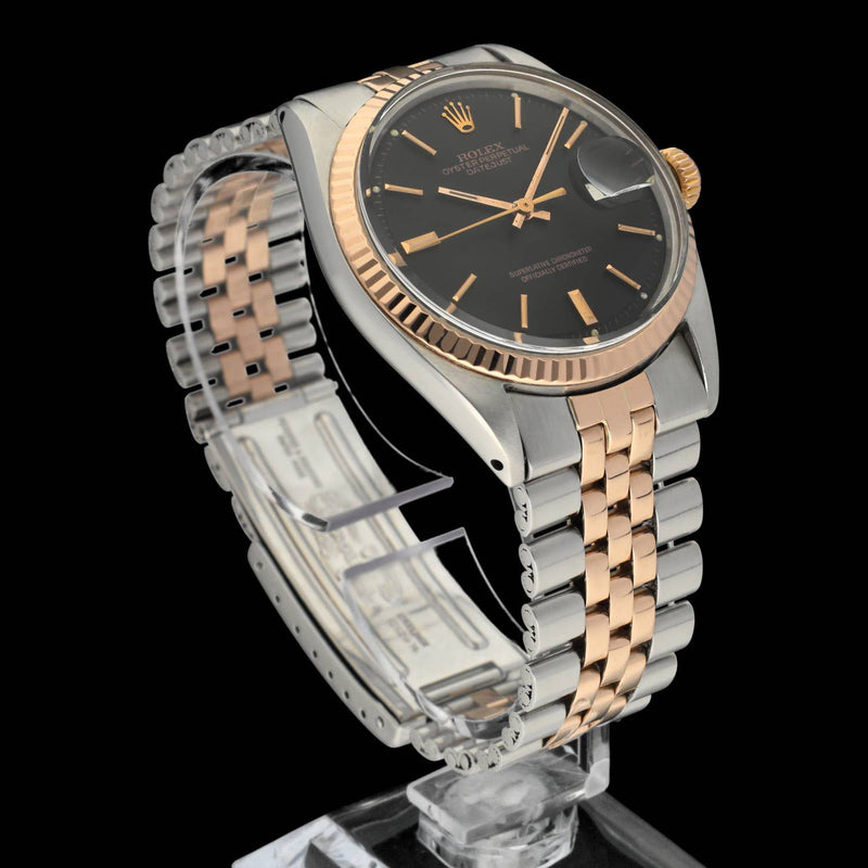 Rolex Datejust 1601 - 1972 - Rose goud/staal - two/tone - Rolex horloge - Rolex kopen - Rolex heren horloge - Trophies Watches