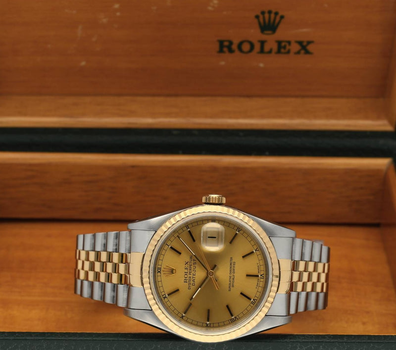 Rolex Datejust 16233 - 1991 - Rolex horloge - Rolex kopen - Rolex heren horloge - Trophies Watches