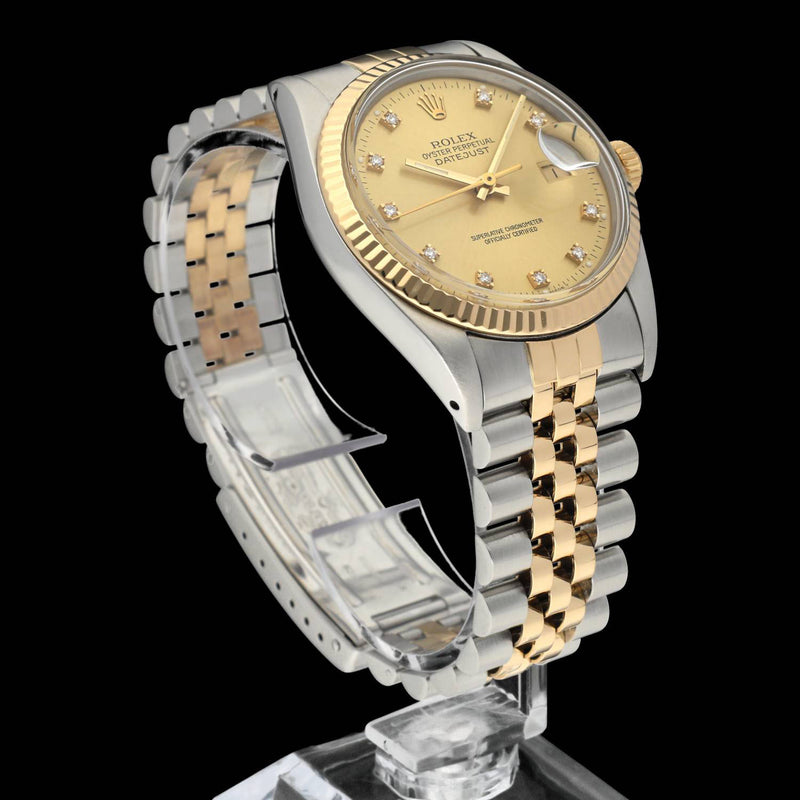 Rolex Datejust 16013G - 1988 - Rolex horloge - Rolex kopen - Rolex heren horloge - Trophies Watches