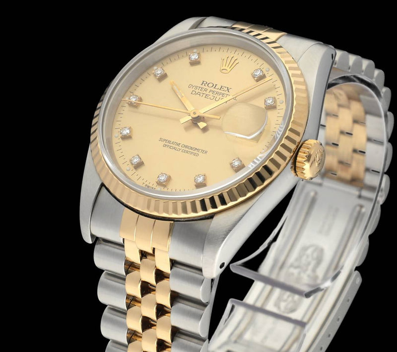 Rolex Datejust 16233G - 1991 - Rolex horloge - Rolex kopen - Rolex heren horloge - Trophies Watches