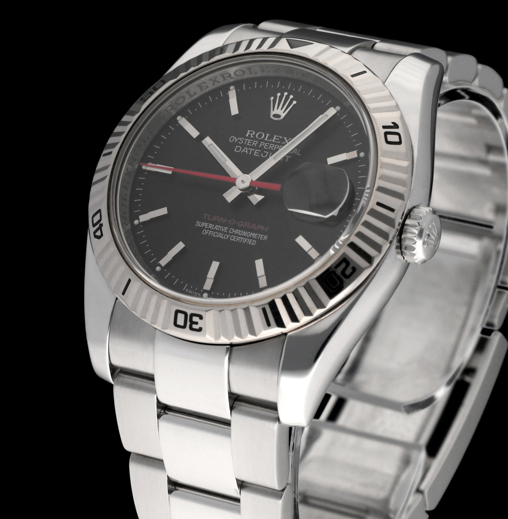 Rolex Datejust Turn-O-Graph 116264 - 2004 - Rolex horloge - Rolex kopen - Rolex heren horloge - Trophies Watches