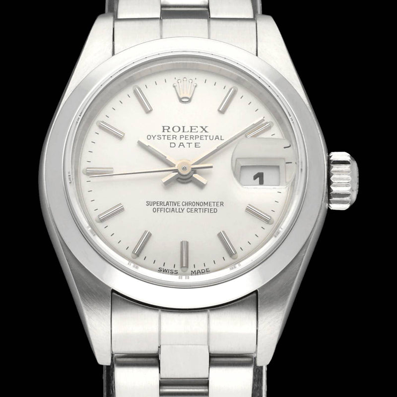 Rolex Oyster Perpetual Lady Date 79160 - 2005 - Rolex horloge - Rolex kopen - Rolex dames horloge - Trophies Watches