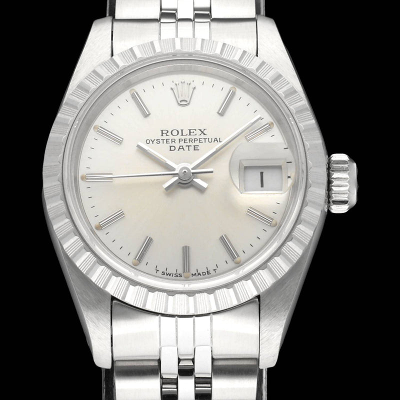 Rolex Oyster Perpetual Lady Date 69240 - 1988 - Rolex horloge - Rolex kopen - Rolex dames horloge - Trophies Watches