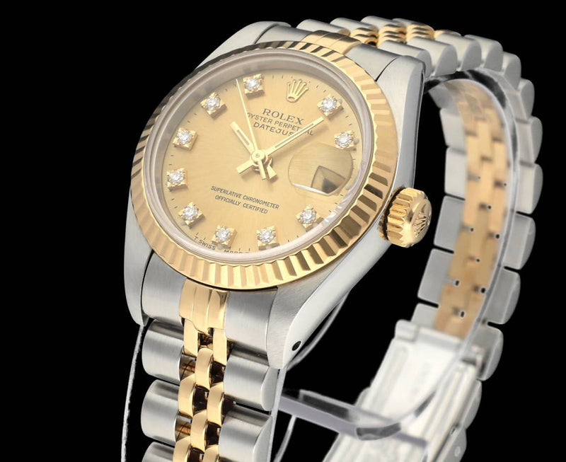 Rolex Lady-Datejust 69173G - 1994 - Rolex horloge - Rolex kopen - Rolex dames horloge - Trophies Watches