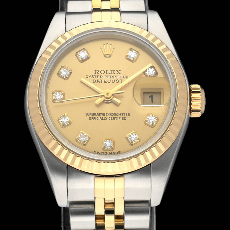 Rolex Lady-Datejust 79173G - 2004 - Rolex horloge - Rolex kopen - Rolex dames horloge - Trophies Watches