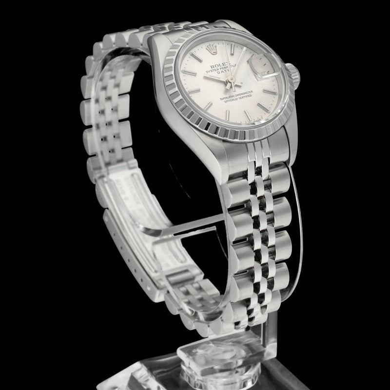 Rolex Oyster Perpetual Lady Date 69240 - 1999 - Rolex horloge - Rolex kopen - Rolex dames horloge - Trophies Watches