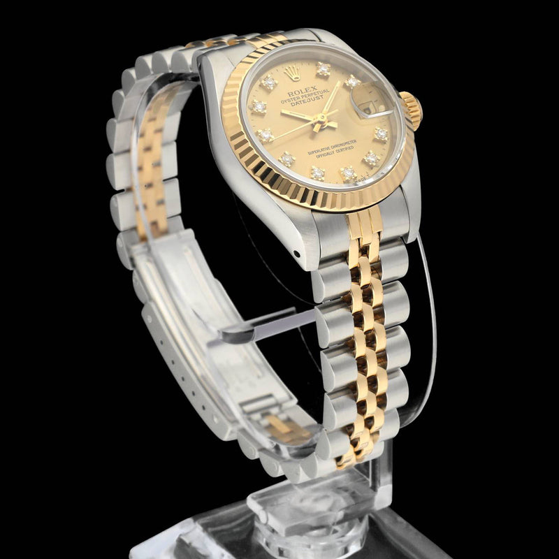 Rolex Lady-Datejust 69173G - 1988 - Rolex horloge - Rolex kopen - Rolex dames horloge - Trophies Watches