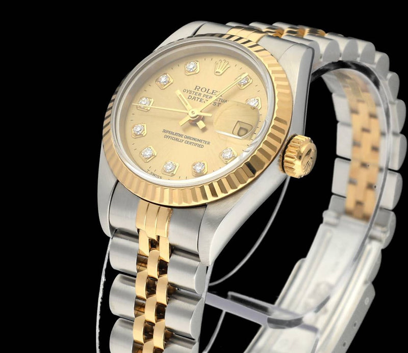 Rolex Lady-Datejust 69173G - 1996 - Rolex horloge - Rolex kopen - Rolex dames horloge - Trophies Watches