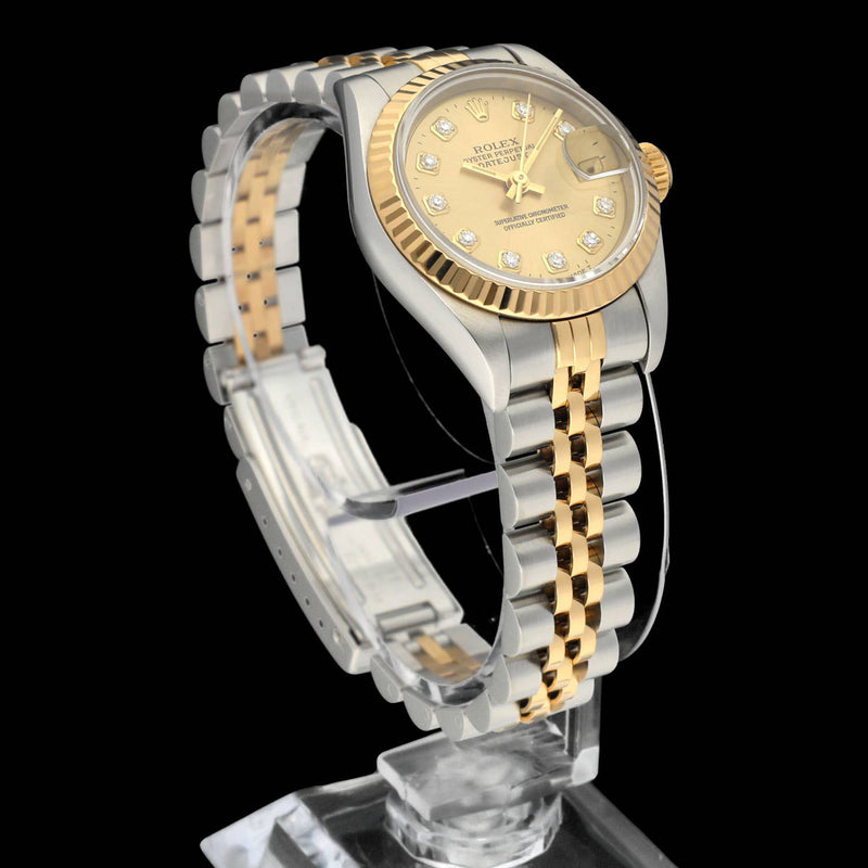 Rolex Lady-Datejust 69173G - 1996 - Rolex horloge - Rolex kopen - Rolex dames horloge - Trophies Watches