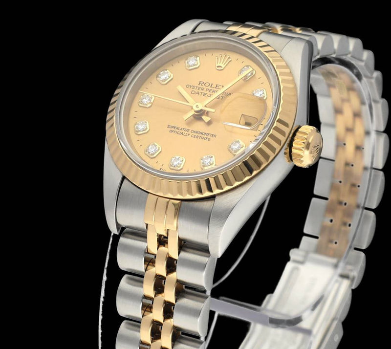 Rolex Lady-Datejust 69173G - 1998 - Rolex horloge - Rolex kopen - Rolex dames horloge - Trophies Watches