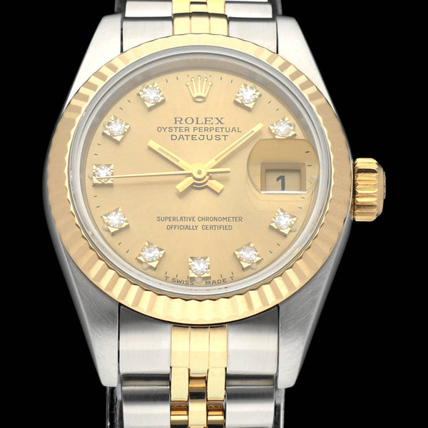 Rolex Lady-Datejust 69173G - 1995 - Rolex horloge - Rolex kopen - Rolex dames horloge - Trophies Watches