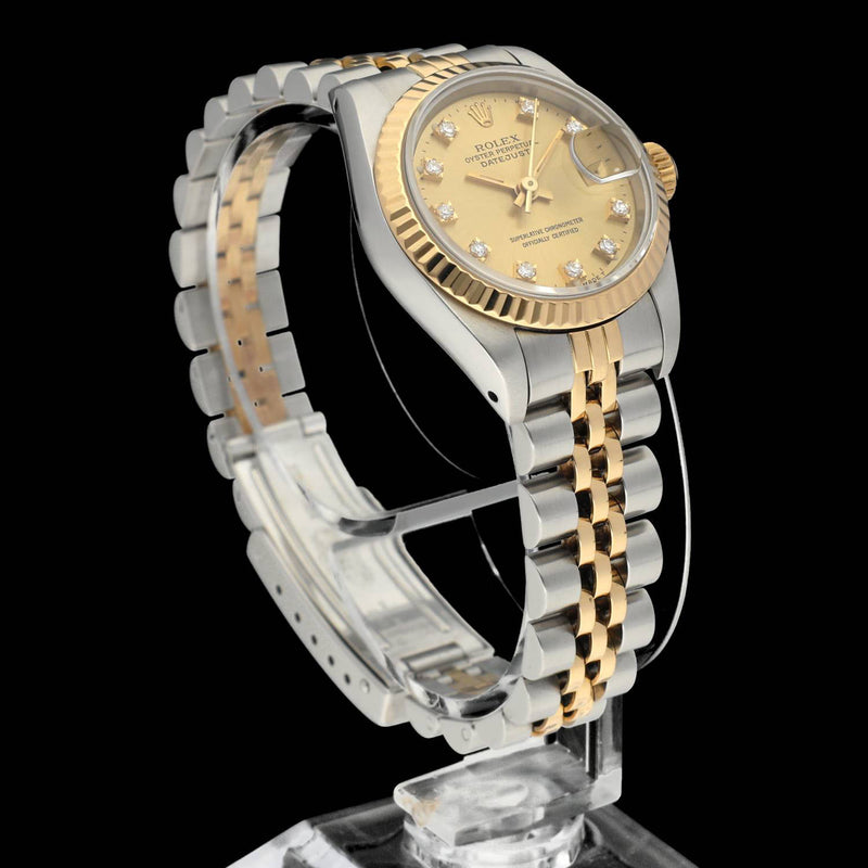 Rolex Lady-Datejust 69173G - 1990 - Rolex horloge - Rolex kopen - Rolex dames horloge - Trophies Watches