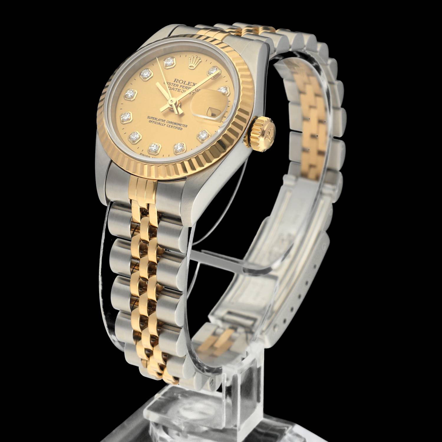 Rolex Lady-Datejust 69173G - 1997 - Rolex horloge - Rolex kopen - Rolex dames horloge - Trophies Watches