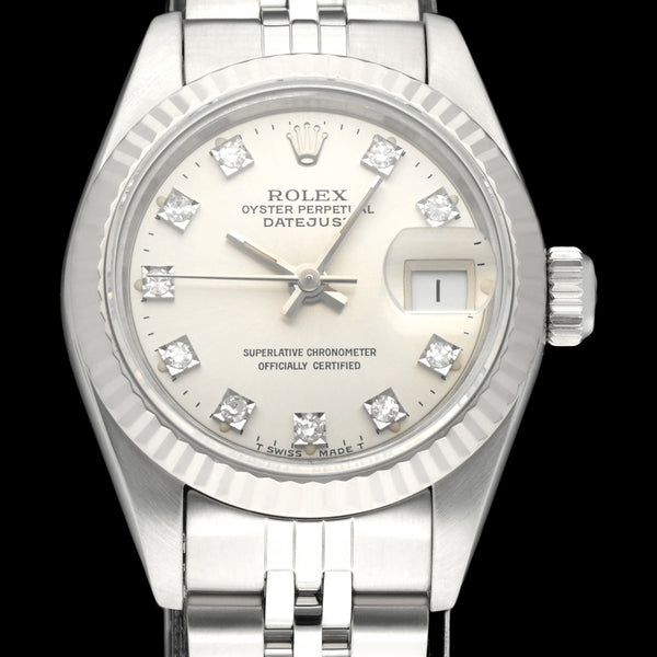 Rolex Oyster Perpetual Lady Datejust 69174G - 1990 - Rolex horloge - Rolex kopen - Rolex dames horloge - Trophies Watches